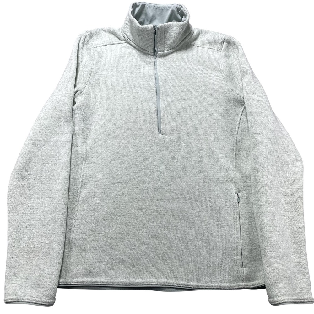 Under Armour ColdGear Pullover Womens Med Blue 1/4 Zip Fleece Mock Neck Thermal